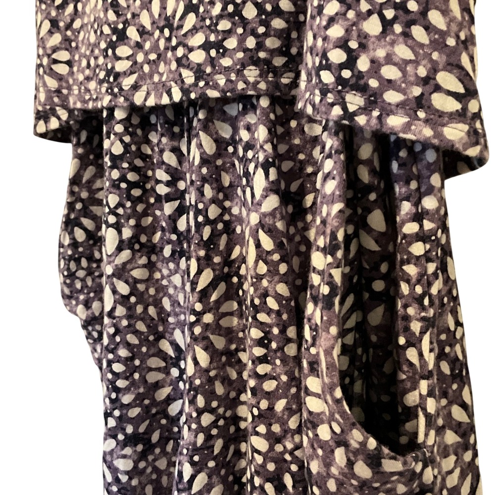 Splendid Purple Floral Racerback Popover Romper Shorts Size S/P - Picture 4 of 7